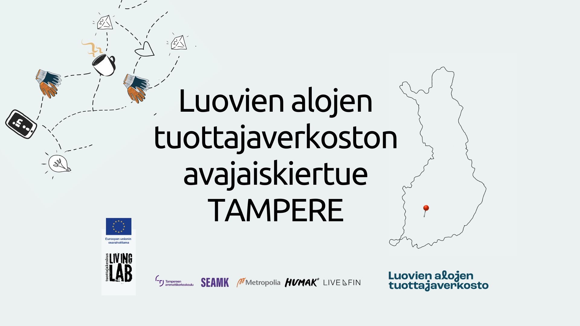 Luovien alojen tuottajaverkoston avajaiskiertue TAMPERE